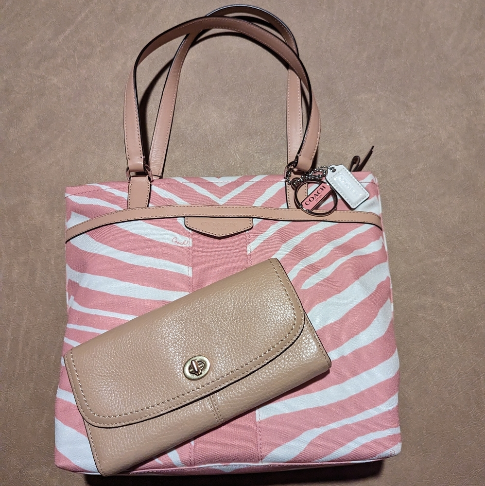 Coach Purse and Wallet Bundle